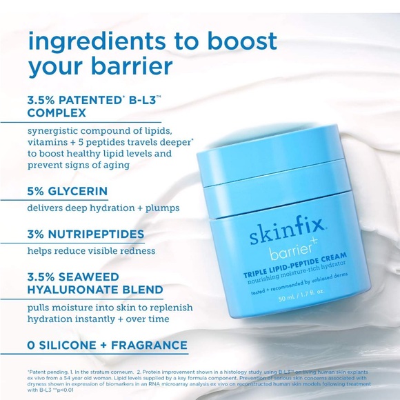 Skinfix Barrier Triple Lipid-Peptide Cream 1.7 oz - Picture 5 of 10